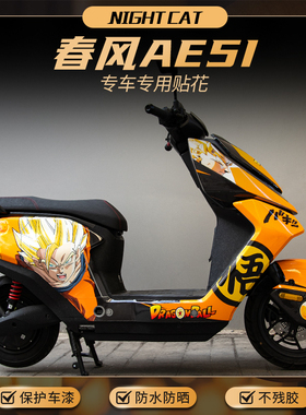 适用春风极核AE5I PRO全车贴纸改装贴花版画车身保护贴膜拉花配件