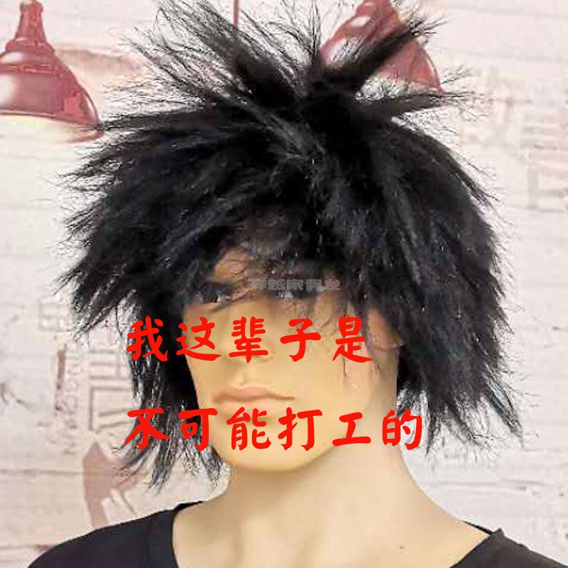 乞丐成人表演蓬乱狂人假发