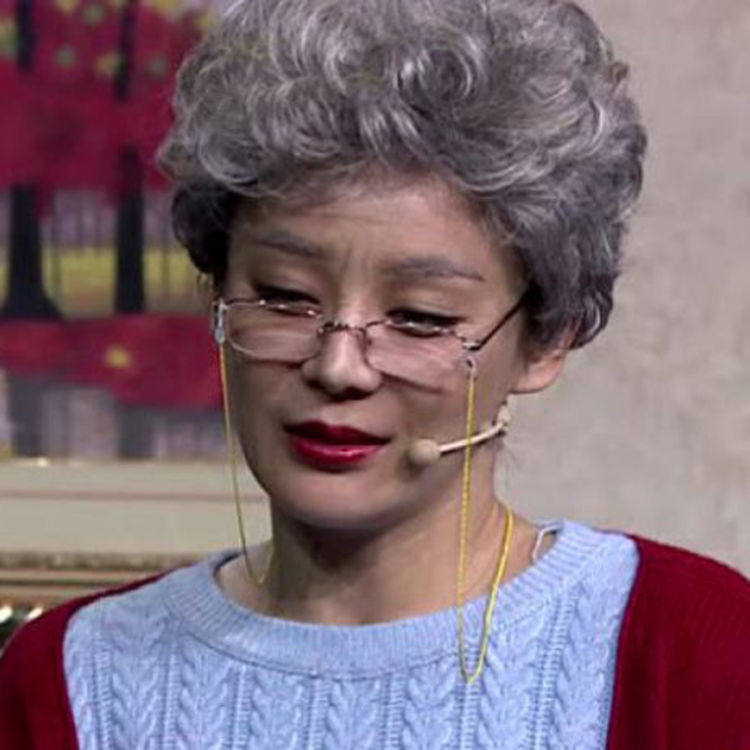 老奶奶假发演出cosplay老太婆
