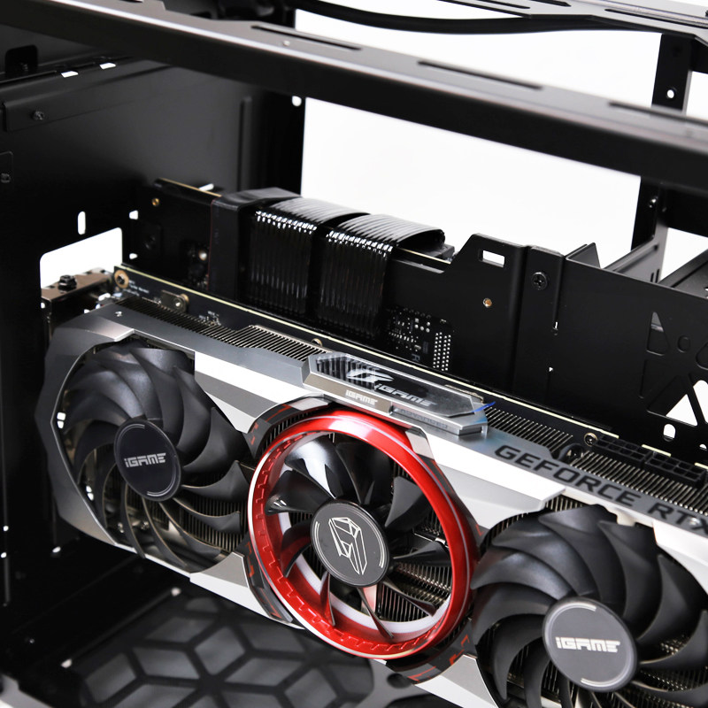 0 显卡延长线pcie4转接线pcie4.0 itx双反向a4机箱i100pro