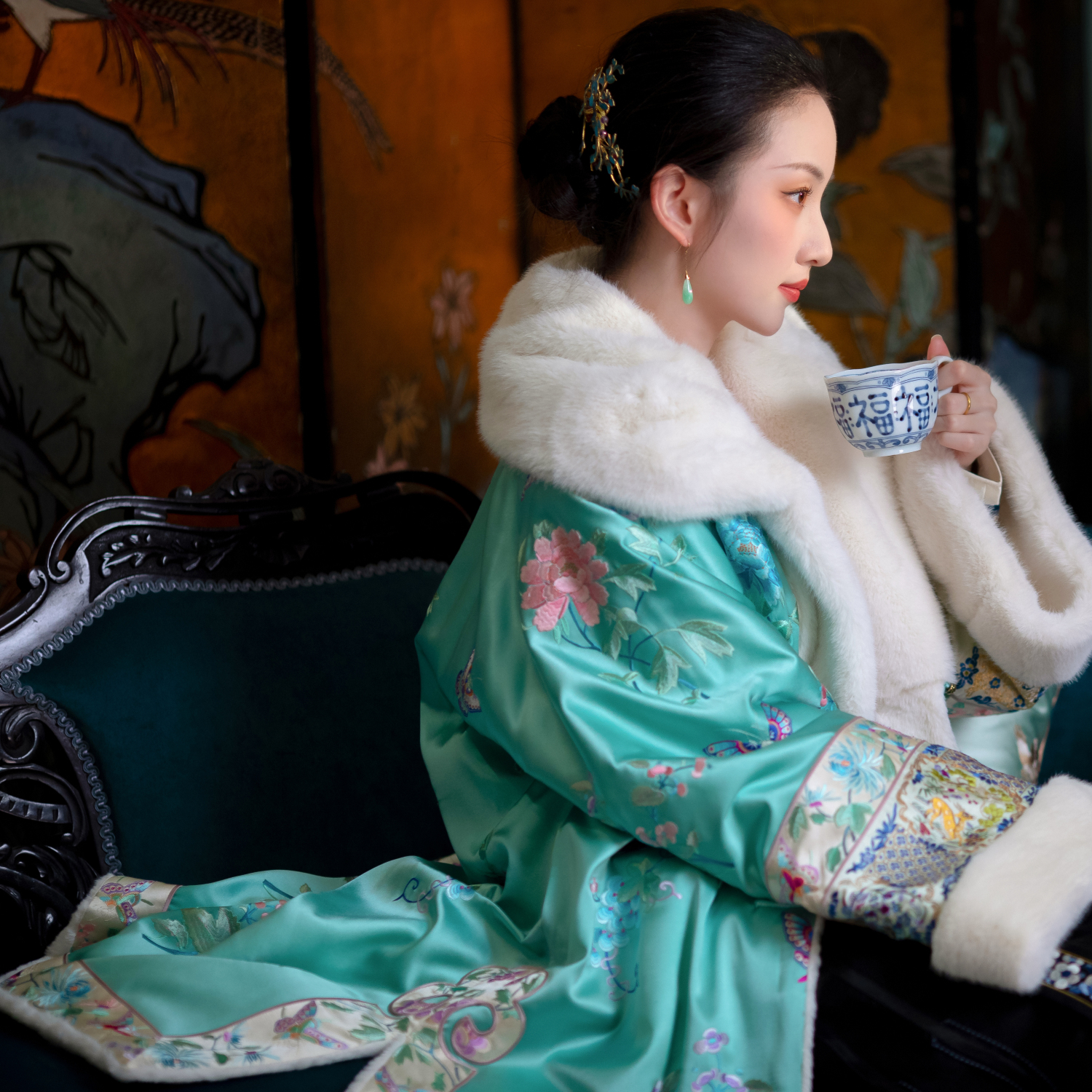 觅芳蝶影丨一城风絮丨秋冬女外套