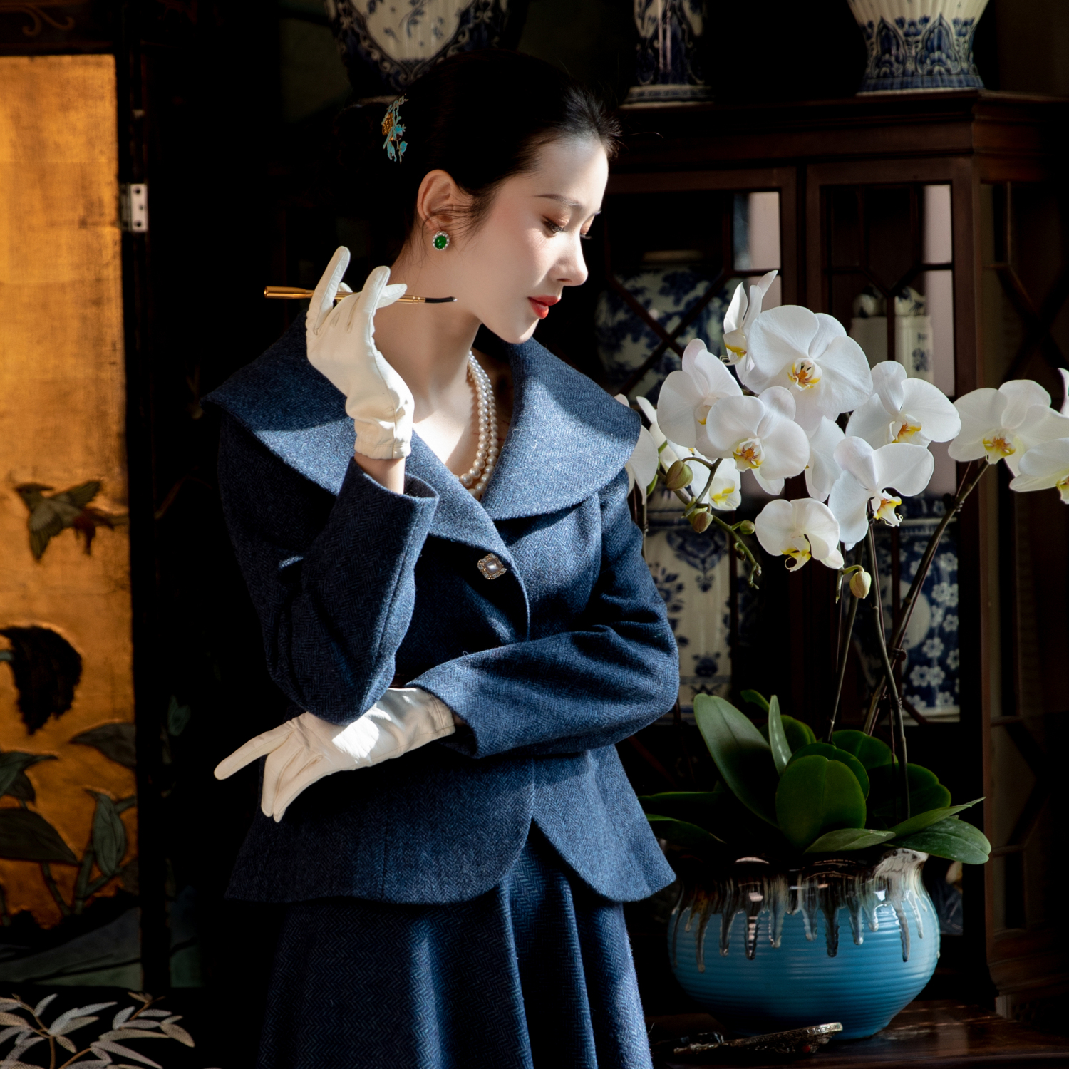 湖畔风琴丨一城风絮丨西装外套