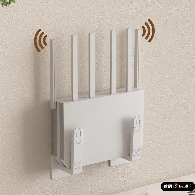 路由器放置架wifi墙壁电视挂墙上机顶盒置物