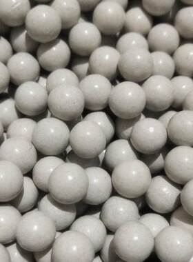 白色加重磁力泥丸泥球弹珠8mm91012毫米弹弓练靶弓粮