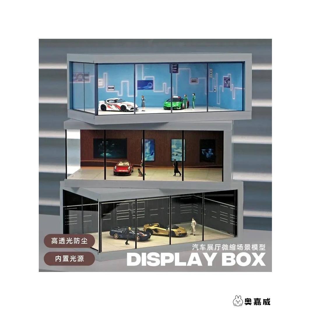汽车模型亚克力64展示场景奥嘉威