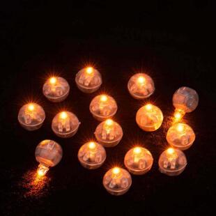 不插电迷你发光灯珠小灯泡模型led灯球手工灯diy电子灯笼气球灯