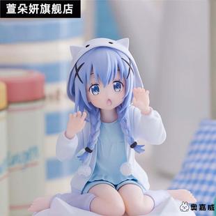 二次元动漫摆件车载中控台装饰机箱显卡玩偶卡通香风智乃手办男