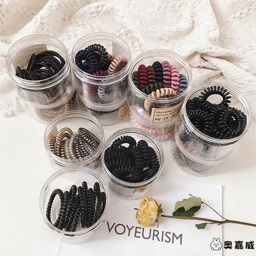 奥嘉威橡皮筋高档头发不留女童绳