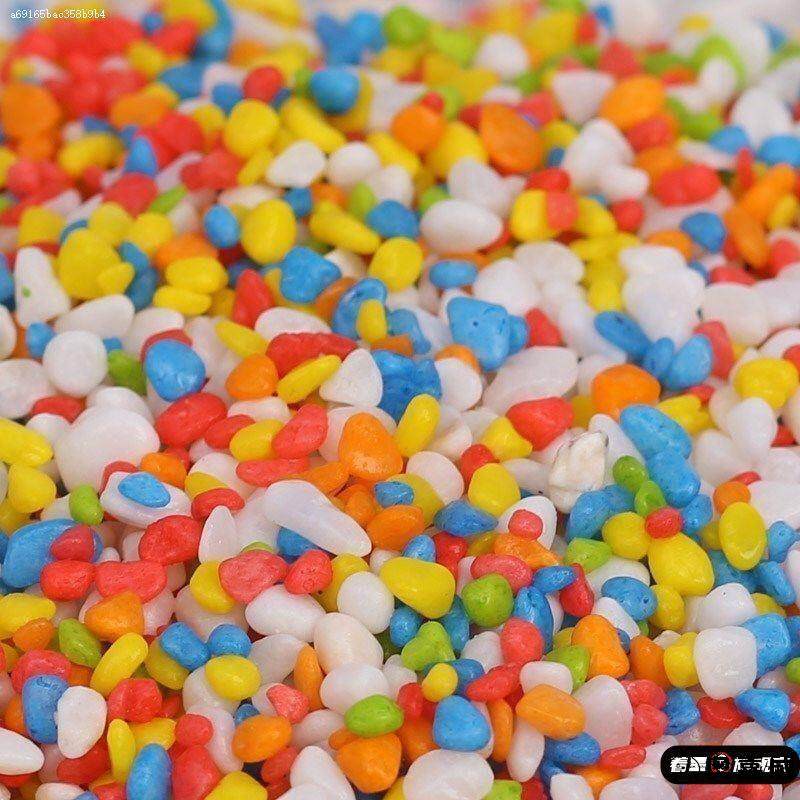 酒店大堂垃圾桶灭烟石箱烟灰缸灭烟用白石子办公楼装饰彩色碎石头