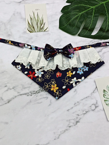 Японский брендовый шарф, слюнявчик, нагрудник, декор