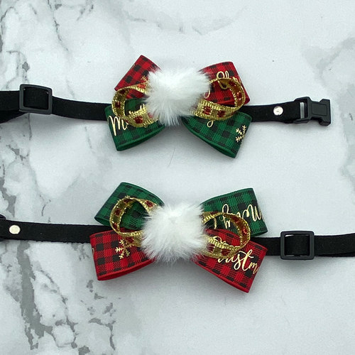 小哥哥MerryChristmas领结