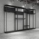 修衣架铁艺商场展示衣柜双层落地式 店铺装 货架展示架女装 轻奢服装