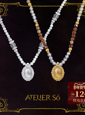 ATELIERSO弦线串珠项链