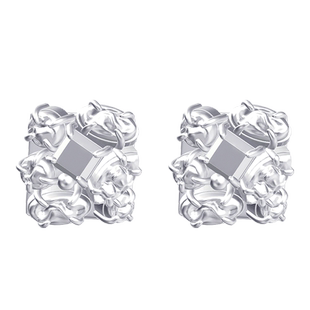 ATELIERSO倪索 24AW KARAT系列-迷你繁星925纯银方耳钉