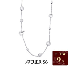 系列 ATELIERSO倪索 24AW KARAT 克拉拉丝球OT扣925纯银长项链