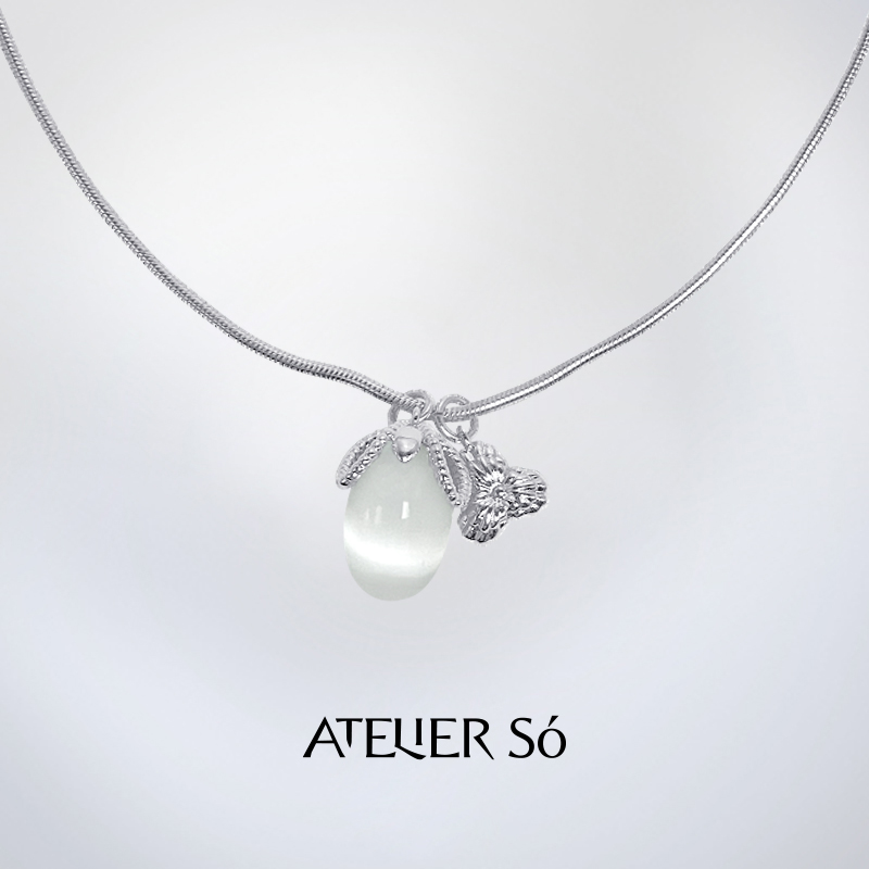 ATELIERSO浆果925纯银项链