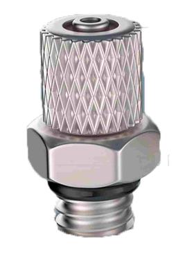 神威气管快速接头金属快拧微型气动气缸直通弯头N-POC3/4/6-M5