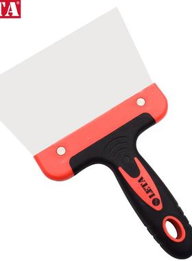 勒塔LETA油灰刀160mm不锈钢铲刀铁板清洁刮刀抹灰腻子刀LT-ST073