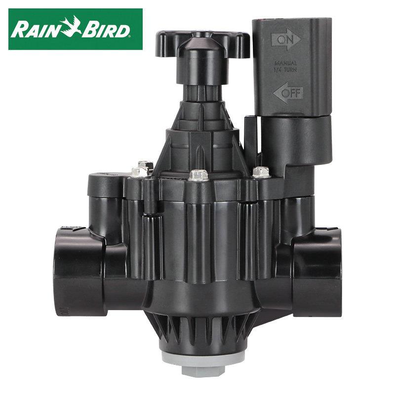 美国雨鸟100PGA电磁阀24V交流9V直流自动灌溉控制器1寸DN25口32mm