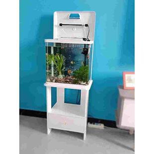 实木客厅鱼缸台桌柜子底柜支架底座托架放鱼缸的架子40鱼缸架多层