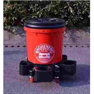 两桶水洗车法专用洗车桶 塑料加厚龙旋风集尘滤芯沙石挡洗车桶