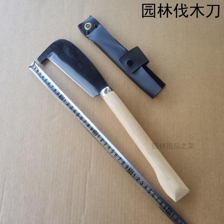 伐木刀砍柴柴刀农用割草刀 户外野营砍树免磨开路刀65mn弹簧钢
