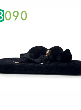 8090居品/意大利Edra意式极简网红懒人大白熊/北极熊异形弧形沙发