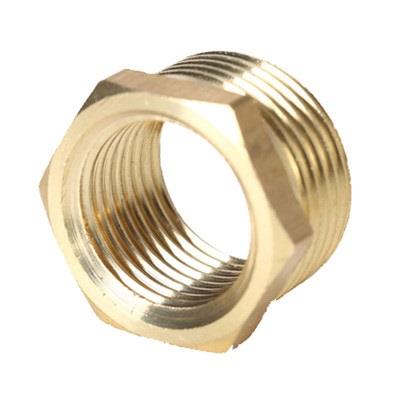 压力表螺纹M20转接头M14黄铜补心内丝外丝补芯转换接头变4分转2分