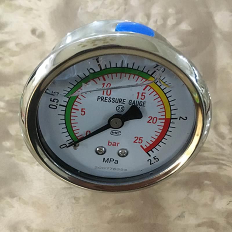 防震压力表 2.5mpa消防泵车-0.1mpa耐震表25bar消防车设备表3bar