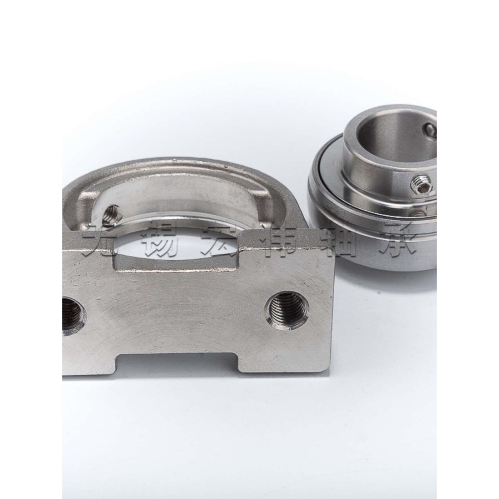 不锈钢外球面带座轴承窄立式座SUCPA204 205 206 207 208 209 210