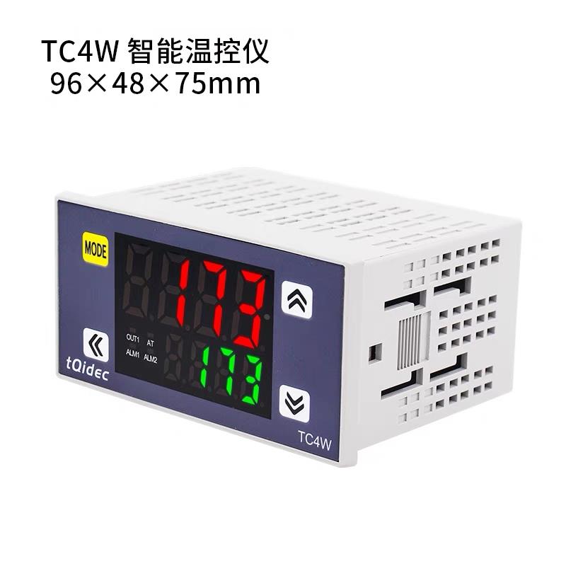 tqidec台泉电气温控仪表TC4W多种输入数字显示智能PID调节温控器