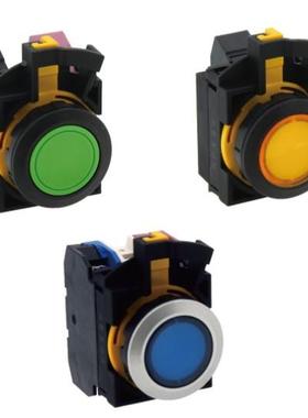 IDEC正品和泉CW1B-M1E10G 11 01 R G自复位YW-E10绿色B按钮开关YS