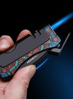 HONEST Straight Jet Gas Flashlight Lighter Windproof Cigar