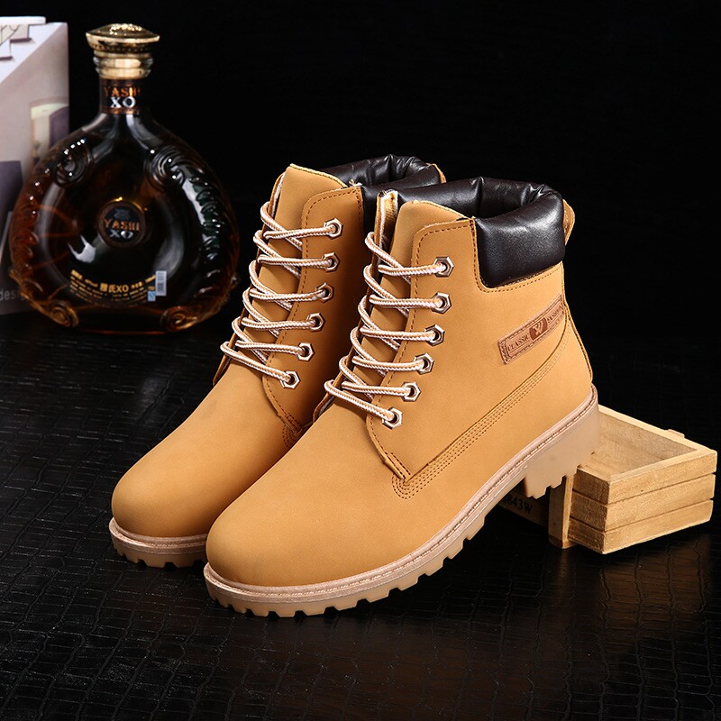 2018 man boot Winter men boots ankle shoes warm snow shoe