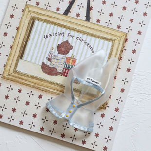 搪胶公仔娃衣透明雨衣 拉布布穿坐坐派对娃衣着装 新款 仅衣服