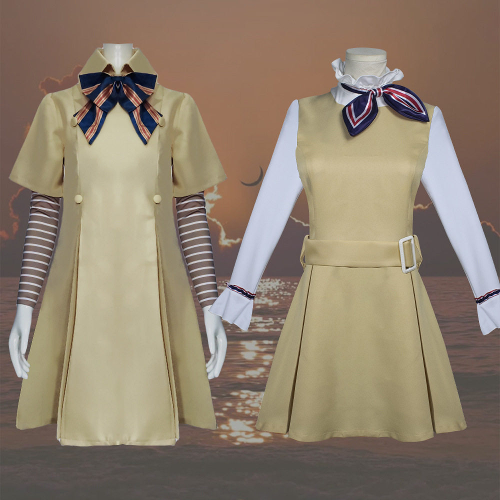 梅根服万圣节儿童连衣裙M3GAN主角同款角色扮演服play服装