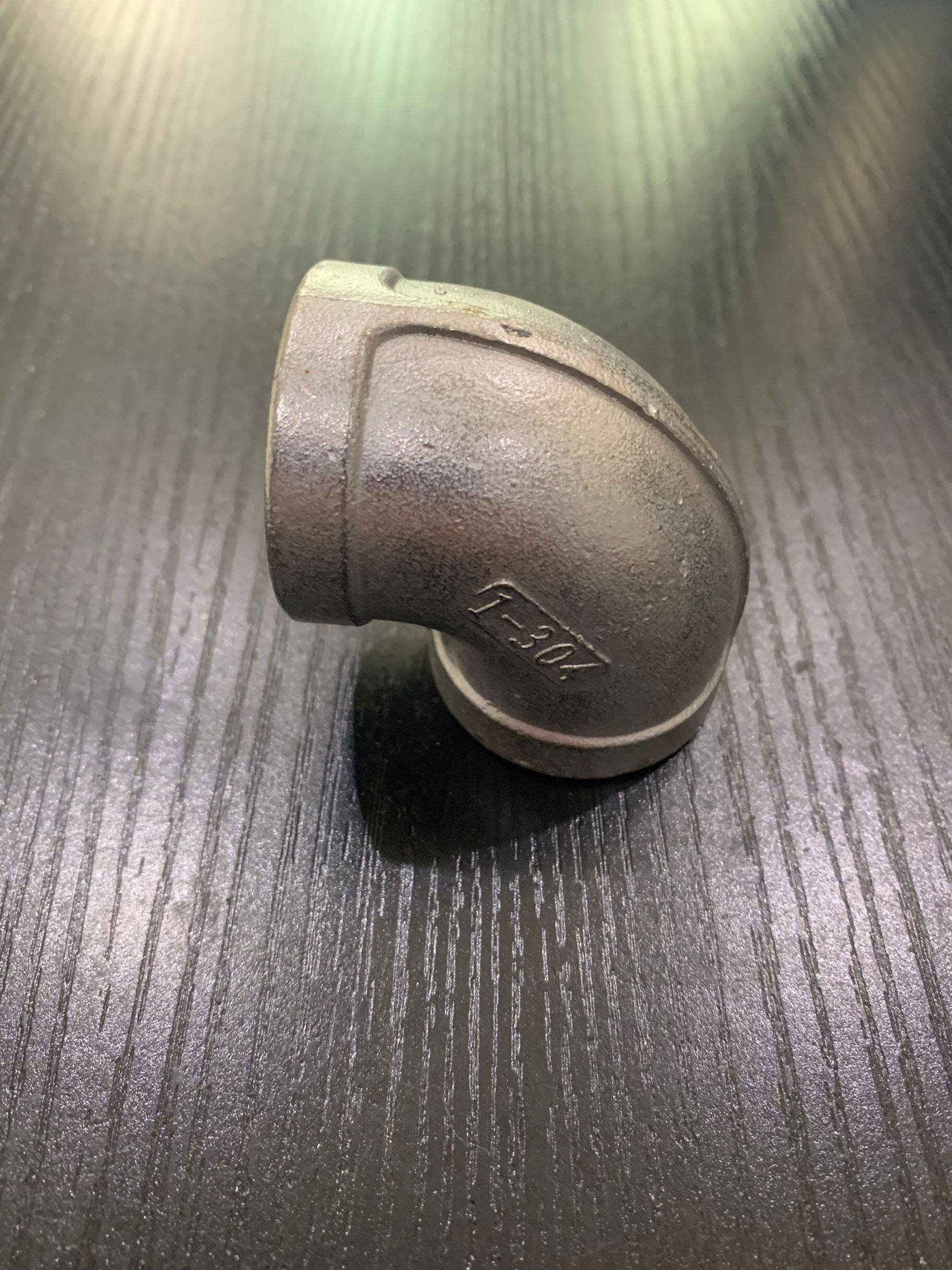 201不锈钢内螺纹弯头90度丝扣弯头4分内丝弯头 6分 1寸 2寸 3寸