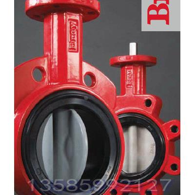 美国Bray博雷S21对夹式蝶阀、博雷衬胶凸耳式蝶阀、DN150