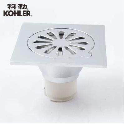 科勒地漏正品 K-R7275T-CP 防虫防臭型多功能地漏全铜