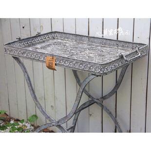 莫里斯花园 花园庭院家居杂货蕾丝花架置物架茶几