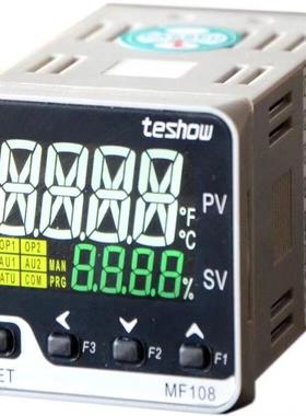 teshow台松MF108液晶显示温度仪表 温度控制器 控制温度MF108-802