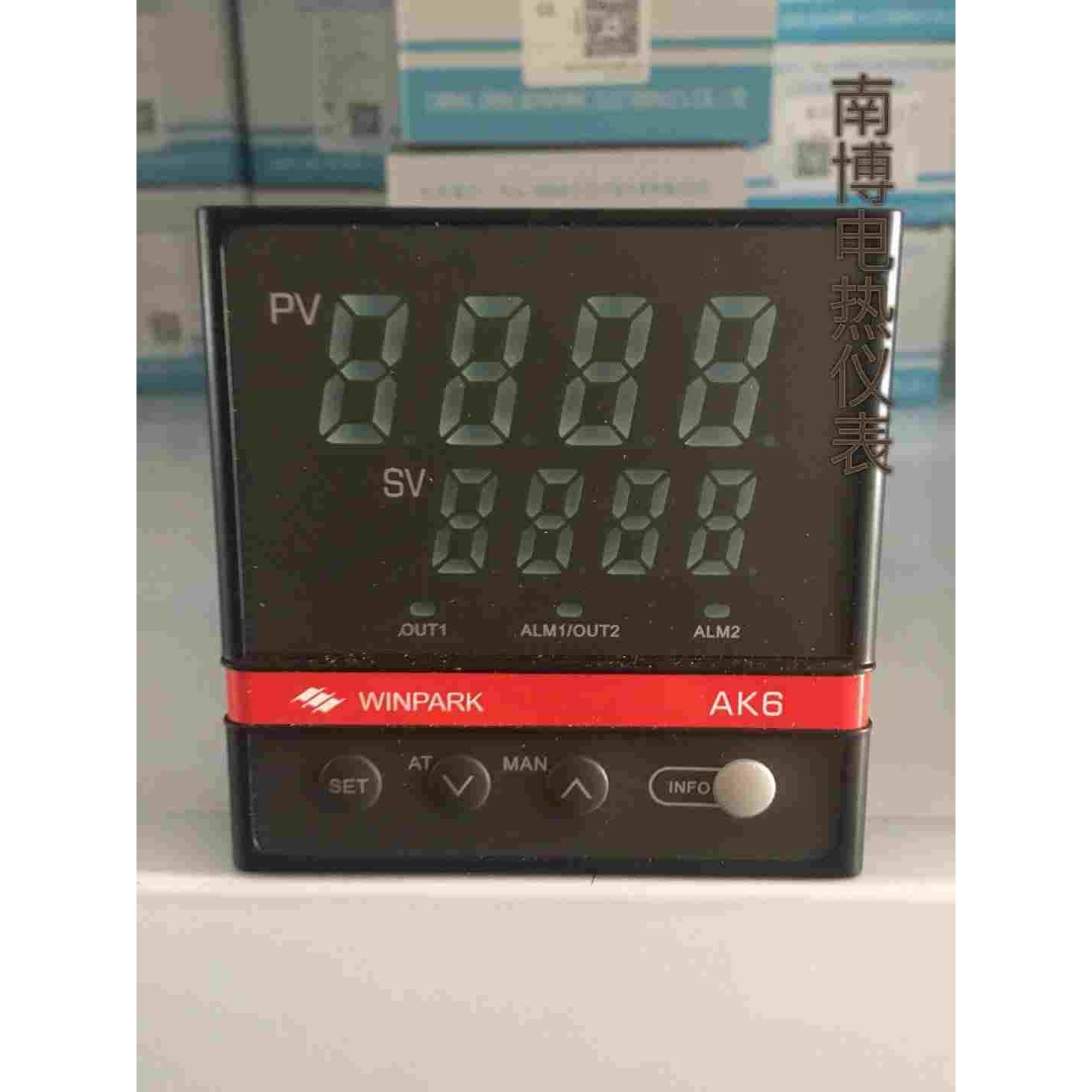 正品常州汇邦智能温控仪AK6-DPL310-C007R-X模拟量PT100报警1  72
