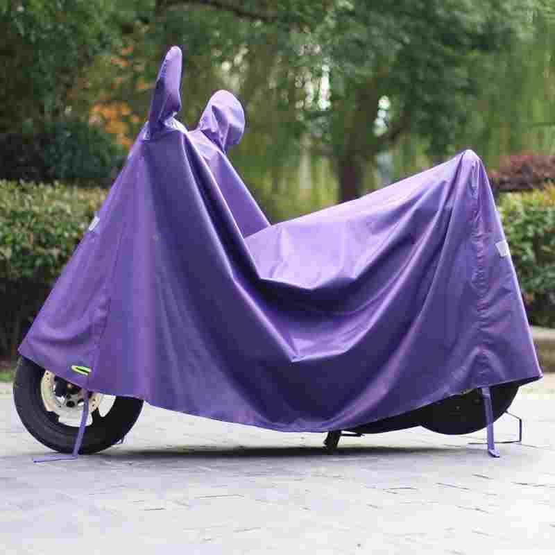 电动车遮雨防晒车罩电瓶车防雨罩套遮阳盖布加厚牛津布防尘罩车衣