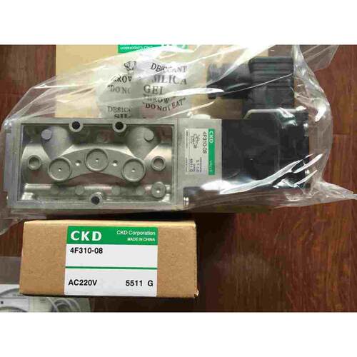 日本喜开理电磁阀4F310-08-AC220V DC24V AC100V