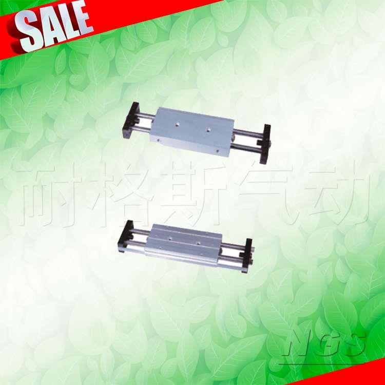 气动双杆双轴双出气缸滑台STMB16STMS20/25/32-50带磁75/100*125S