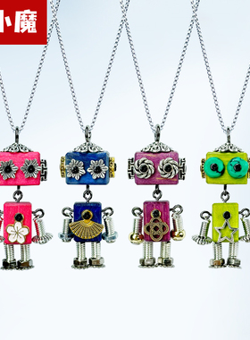 木小魔F4朋克风国风项链