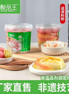 广西酸野南宁酸品王酸甜即食杂酸特色美食特产单罐  500g/罐 包邮