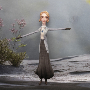 第五人格记者爱丽丝抽象公仔手脚铁丝骨架可活动摆造型毛绒玩偶