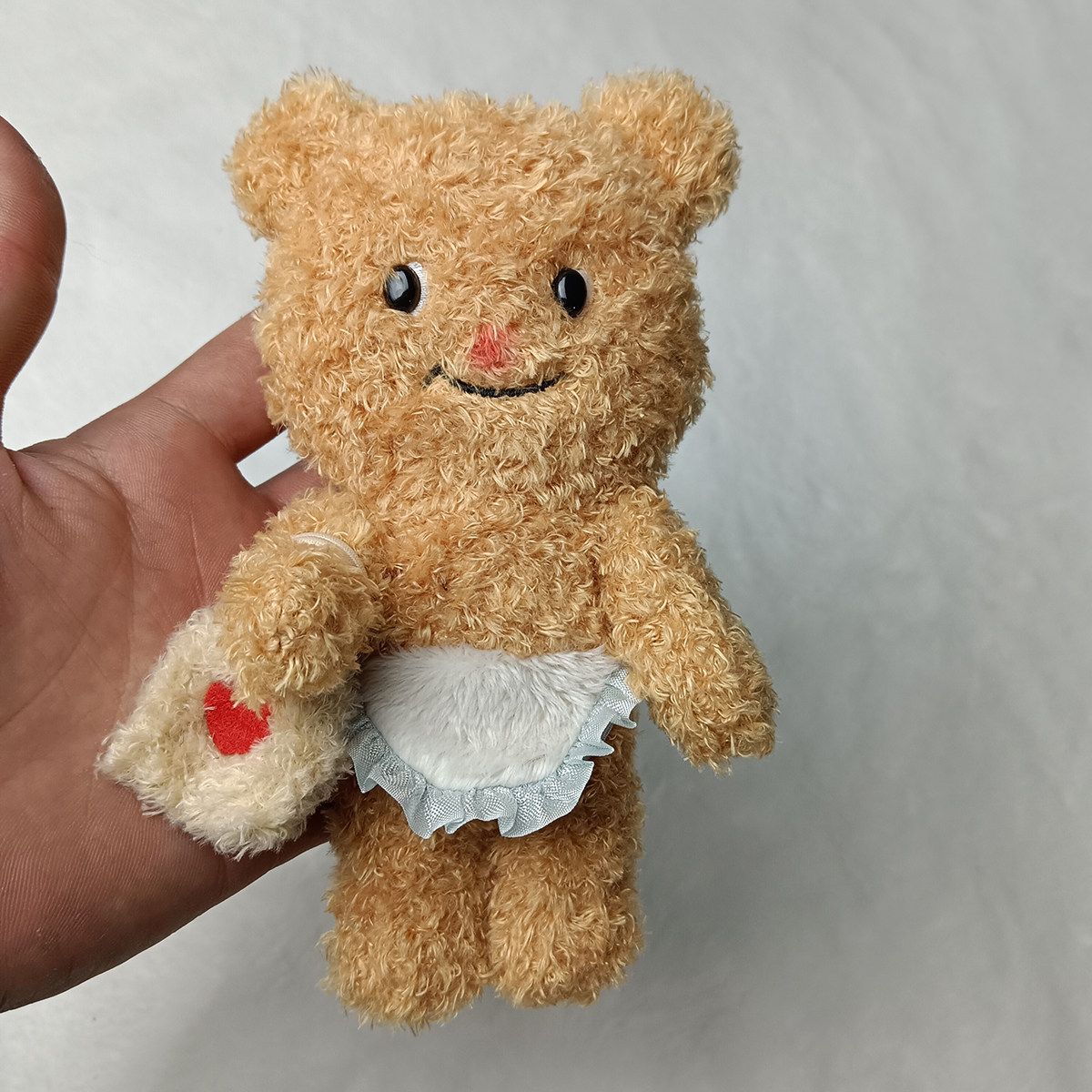 泰国黄油小熊包包挂件毛绒公仔钥匙扣礼物可爱butterbera玩偶