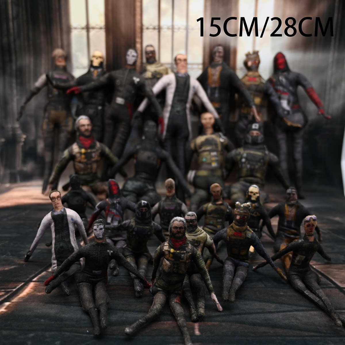 行动超细三角洲无白边老鼠干手脚铁丝骨架可摆造型公仔毛绒玩偶